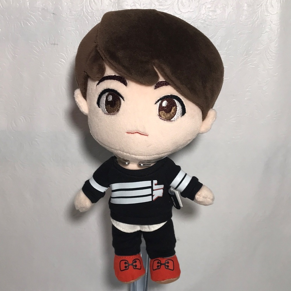 BTS Brand Tiny Tan Character Plush Toy JungKook 10” Tall
